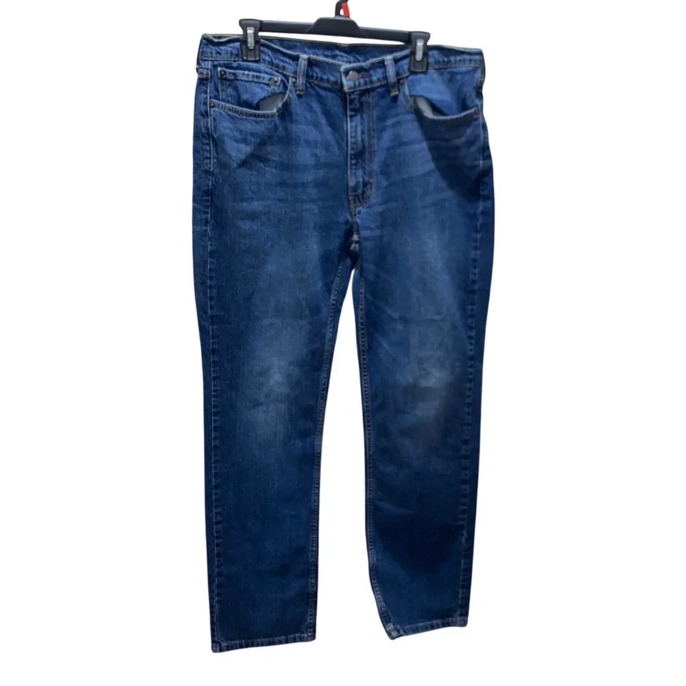 Levis 514 Straight Fit Mens Blue Denim Jeans Medium Wash W36 L32